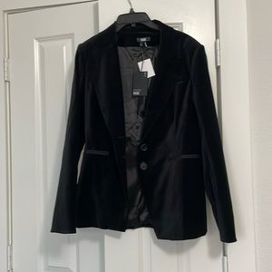 New with tags Black Velvet Blazer by Paige
